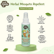 Just Gentle Herbal Mosquito Repellent Spray - 100ml - Just Gentle