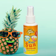 Just Gentle Kids Sunscreen Spray - SPF 50/UVA - Non Nano Mineral Based Formula - Just Gentle