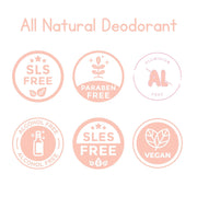 Just Gentle Organic Kids Deodorant - Bloom - Aluminium Free - 60ml - Just Gentle