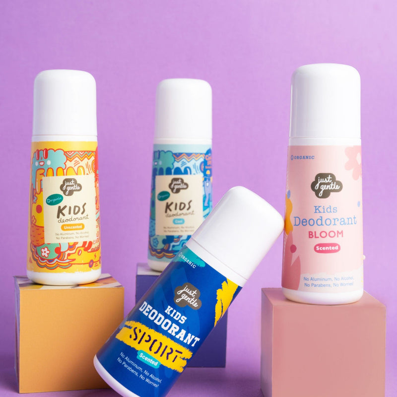 Just Gentle Organic Kids Deodorant Sport - Aluminium Free - Aluminium Free - 60ml - Just Gentle