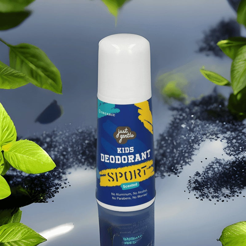 Just Gentle Organic Kids Deodorant Sport - Aluminium Free - Aluminium Free - 60ml - Just Gentle
