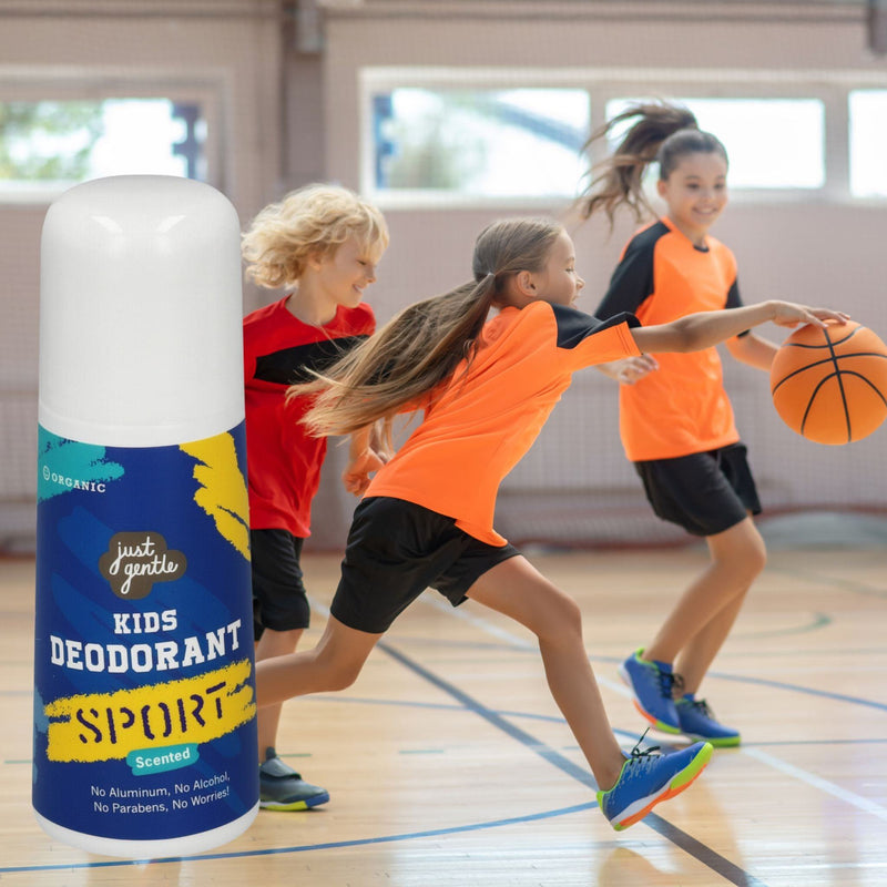 Just Gentle Organic Kids Deodorant Sport - Aluminium Free - Aluminium Free - 60ml - Just Gentle