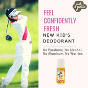 Just Gentle Organic Kids Deodorant - Unscented - Aluminium Free - 60ml - Just Gentle