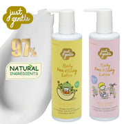 Just Gentle Twin Pack Mix - Lavender and Melon Baby Face and Body Lotion - Just Gentle