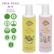 Just Gentle Twin Pack Mix - Lavender and Melon Baby Face and Body Lotion - Just Gentle