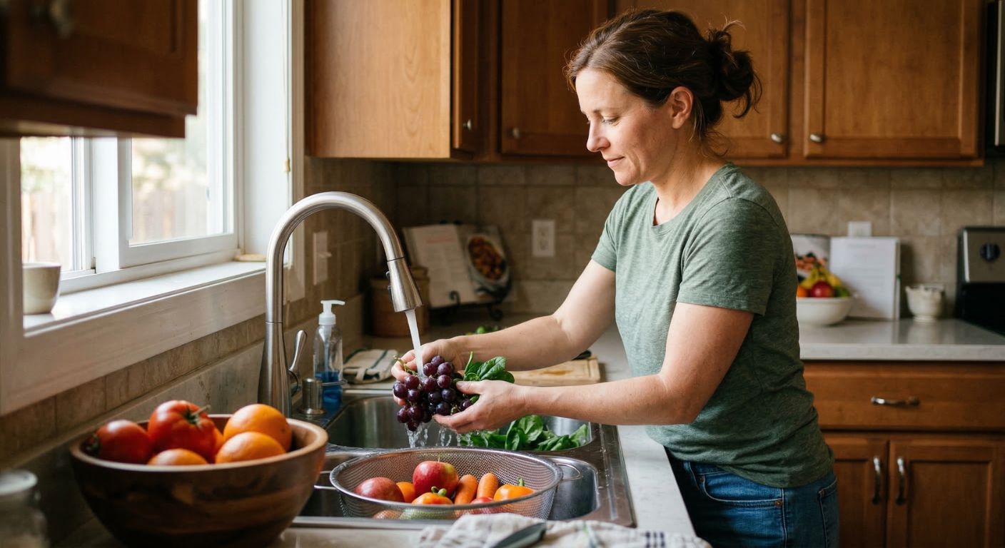 Pesticides on Your Apple? Why Rinsing with Water Isn't Enough