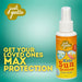 Say goodbye to sunburns with Just Gentle Kids Sunscreen Spray SPF 50+UVA - gentle and effective.