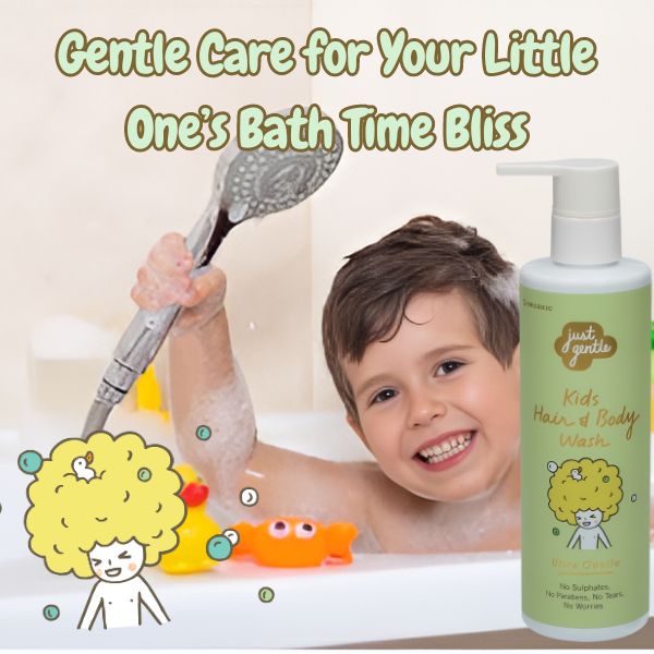  Kids Body Wash and Shampoo- Ultra Gentle- Just Gentle