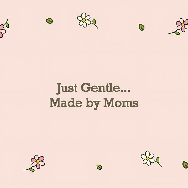 Just Gentle mobile banner – plant-based skincare and home products made by moms for babies and kids