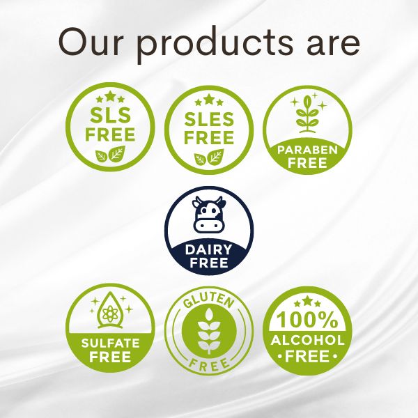 Just Gentle products are free from harsh chemical. We do not use SLS, SLES, Parabens or sulfates