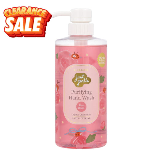 Clearance Sale - Just Gentle Antibacterial Wash - Rose Formula