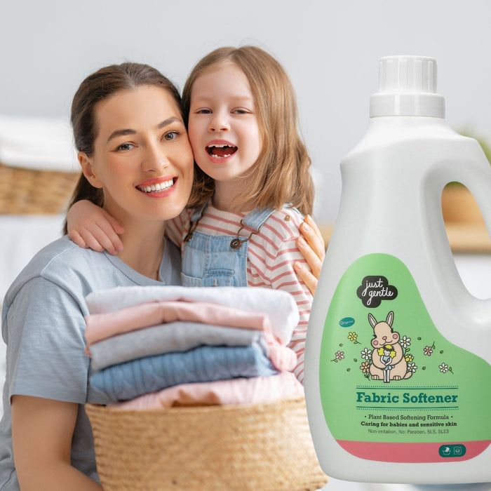 Just Gentle Fabric Softener - Hypoallergenic and Plant - Based - 3 Litres - Just Gentle