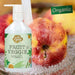 Just Gentle’s Fruit & Veggie Wash: Ensures all produce is thoroughly cleaned, not just rinsed