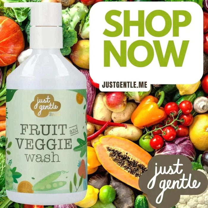 Just Gentle Fruit & Veggie Wash - 300ml - Just Gentle