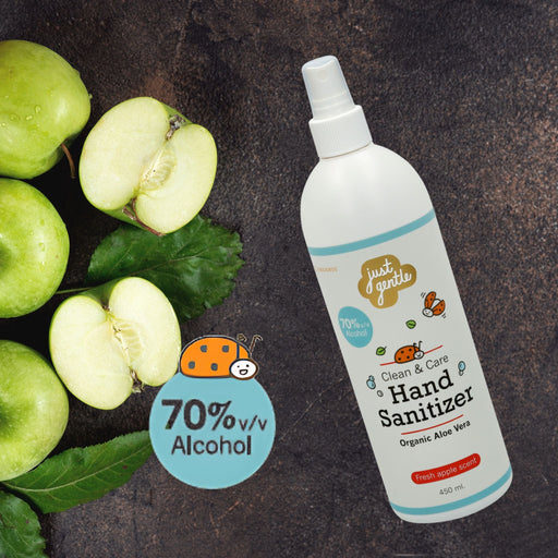 Just Gentle Hand Sanitizer Spray - 450ml - Just Gentle