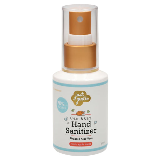 Just Gentle Hand Sanitizer Spray (50ml) - Effective and Portable Protection - Just Gentle Middle East