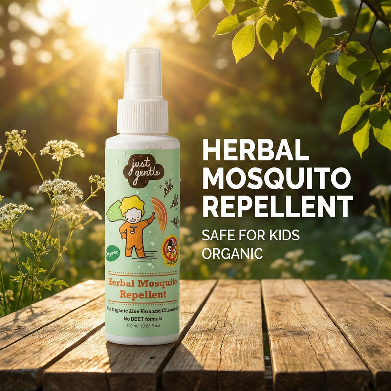 Just Gentle Herbal Mosquito Repellent Spray - 100ml - Just Gentle