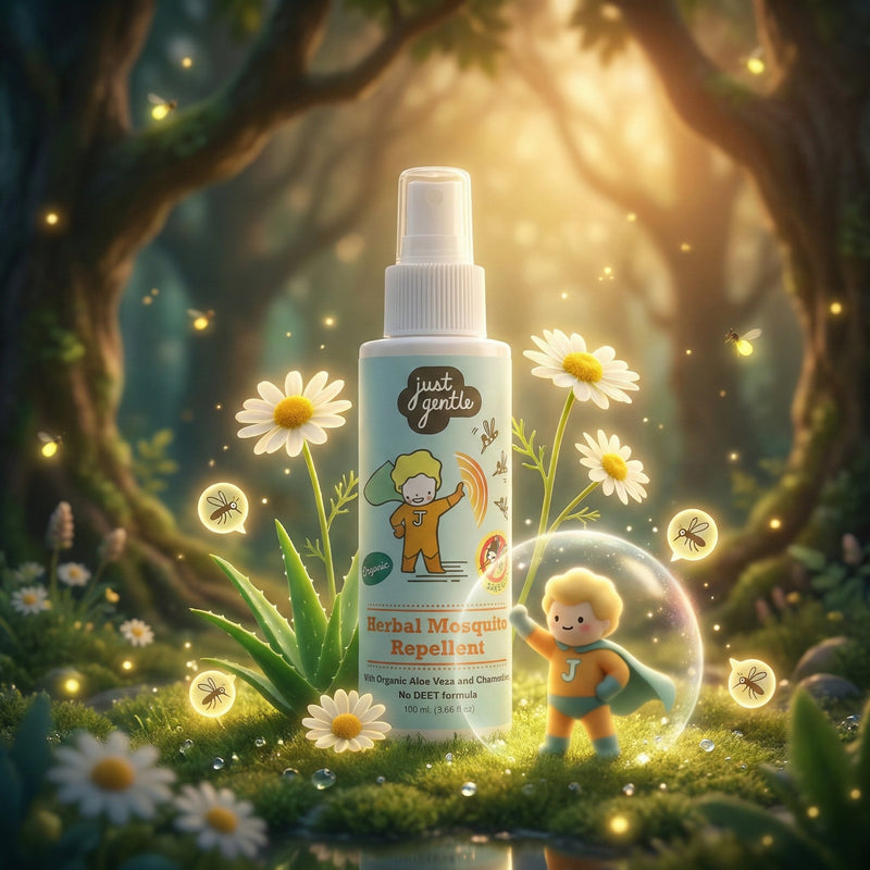 Just Gentle Herbal Mosquito Repellent Spray - 100ml - Just Gentle