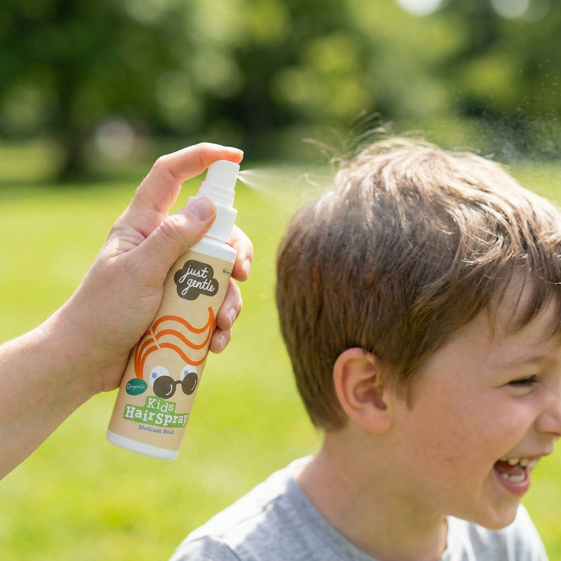 Just Gentle Kids Hair Spray - Organic Berry Scent - 100ml - Just Gentle