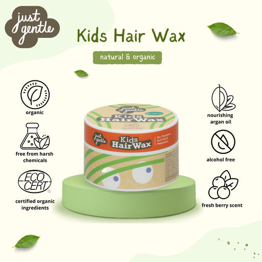 Just Gentle Kids Organic Hair Wax - Just Gentle