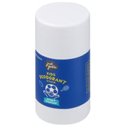 Solid twist-up stick of Just Gentle natural sport deodorant for active teens and tweens