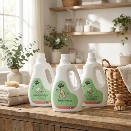 Just Gentle Laundry Detergent and Softener Combo Value Pack (3x3 Litres) - Just Gentle