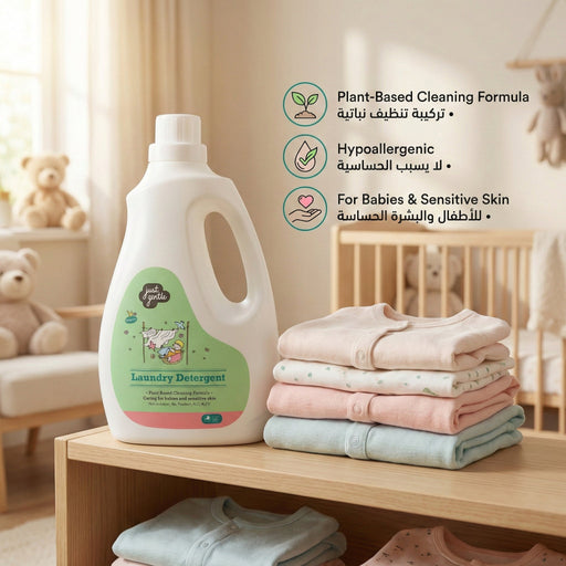 Just Gentle Laundry Detergent - Plant - Based - 3 Litres - Just Gentle