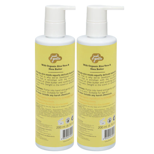 Just Gentle Organic Baby Face and Body Lotion - Melon - Set - Just Gentle