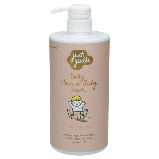 Just Gentle Organic Baby Hair & Body Wash - 900ml - Just Gentle