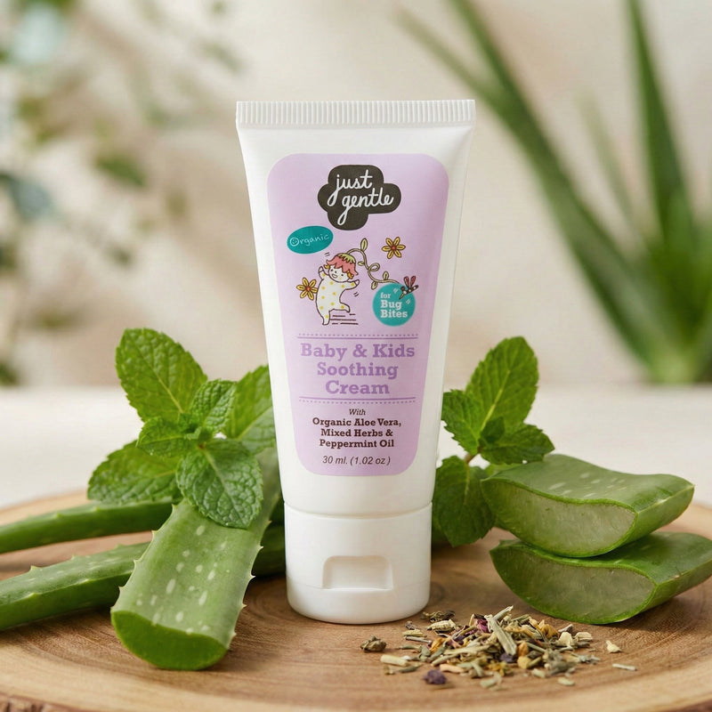 Just Gentle Organic Baby & Kids Cream for Insect Bites - 30ml - Just Gentle
