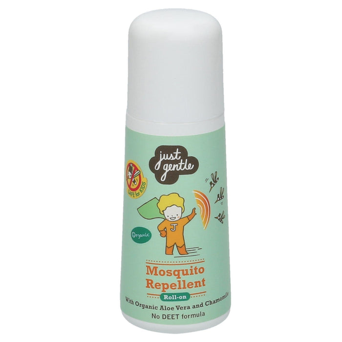 Just Gentle Organic Best Natural Mosquito Repellent Roll-On - Easy-to-Apply and Effective Protection - Just Gentle Middle East