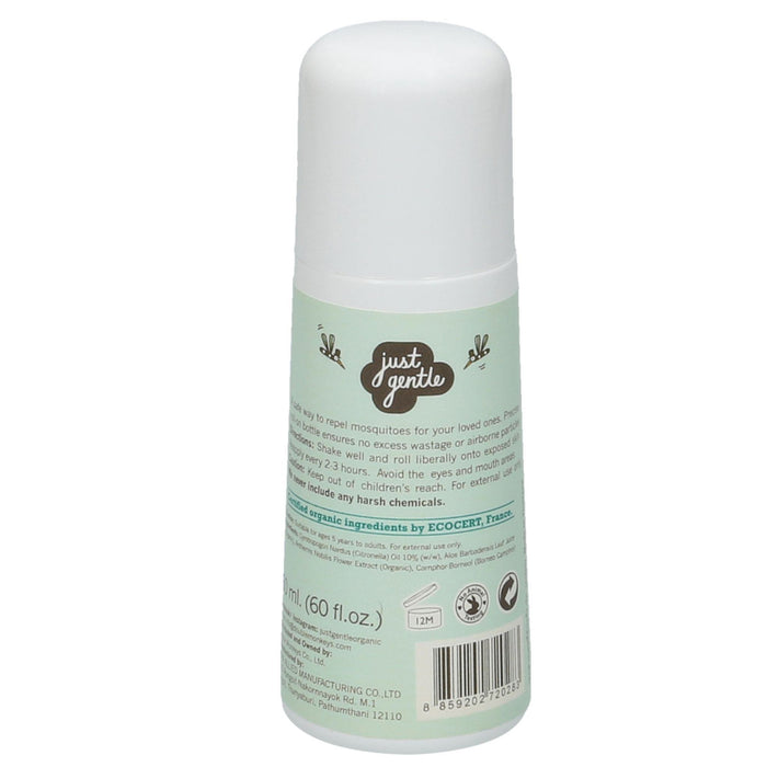 Just Gentle Organic Best Natural Mosquito Repellent Roll-On - Easy-to-Apply and Effective Protection - Just Gentle Middle East