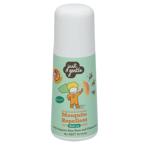 Just Gentle Organic Best Natural Mosquito Repellent Roll-On - 60ml - Just Gentle