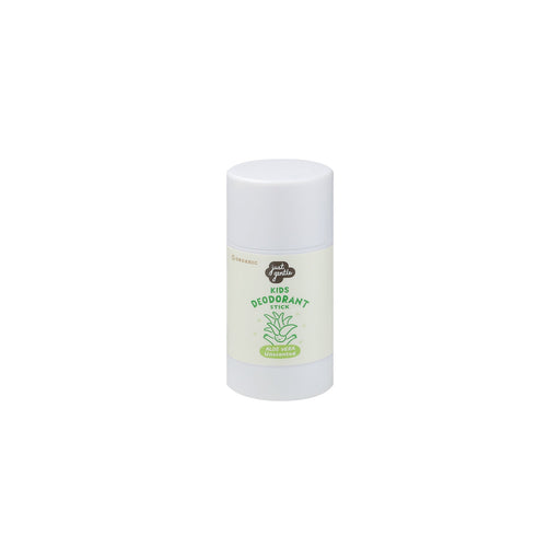 Just Gentle Organic Deodorant Stick - for Kids and Teens - Aloe Vera Unscented - Aluminium - Free, Natural Odor Protection, Gentle on Sensitive Skin, 55g - Just Gentle