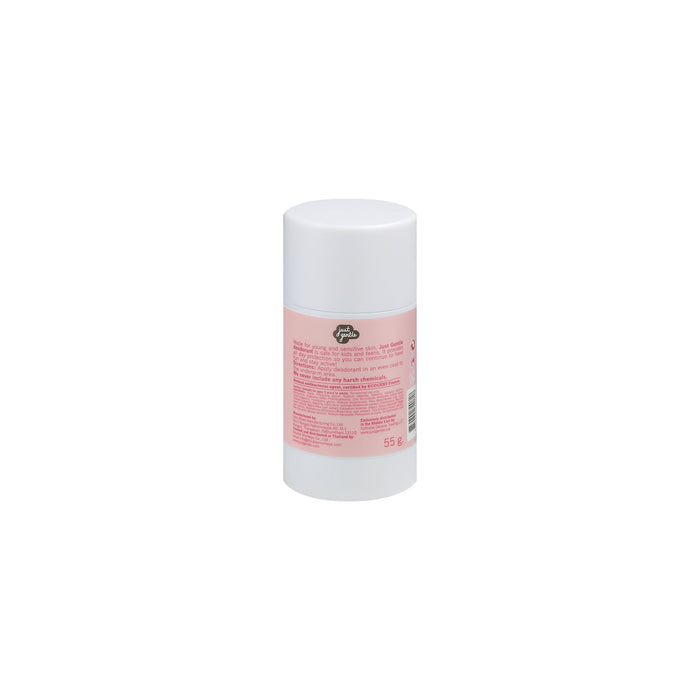 Just Gentle Organic Deodorant Stick - for Kids and Teens - Bloom Scented - Natural, Safe, Aluminium - Free, Gentle on Sensitive skin, Provides all day protection, 55g - Just Gentle