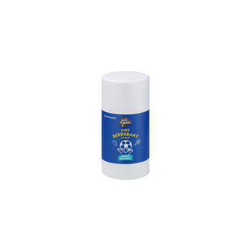 Just Gentle Organic Deodorant Stick - for Kids and Teens - Sport scented - Natural, Safe, and Effective Odor Protection, Aluminum - Free, Gentle on Sensitive Skin, 55g - Just Gentle
