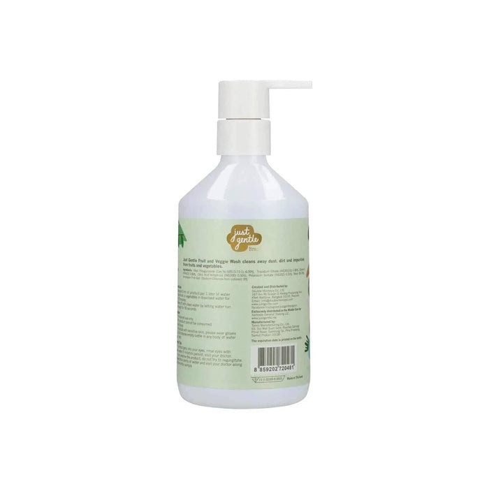 Just Gentle Organic Fruit & Veggie Wash - 300ml - Just Gentle