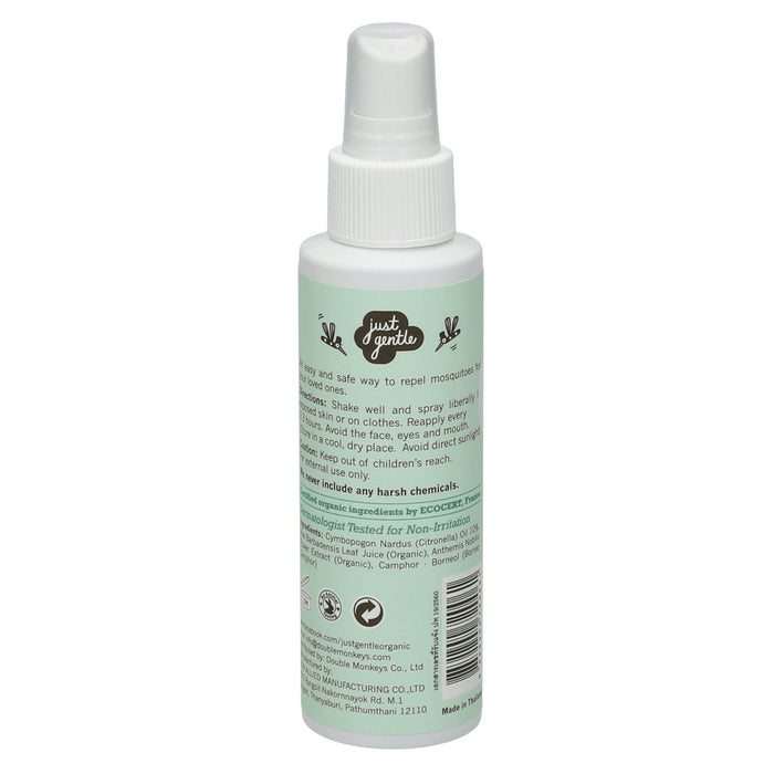 Just Gentle Organic Herbal Mosquito Repellent Spray - 100ml - Just Gentle