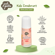 Just Gentle Organic Kids Deodorant - Bloom - Just Gentle