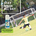 Just Gentle Organic Kids Deodorant Unscented Cool - Aluminum - Free, Natural Odor Protection, Cooling, sensitive skin