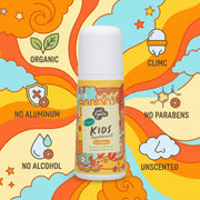 Just Gentle Organic Kids Deodorant - Unscented - Just Gentle