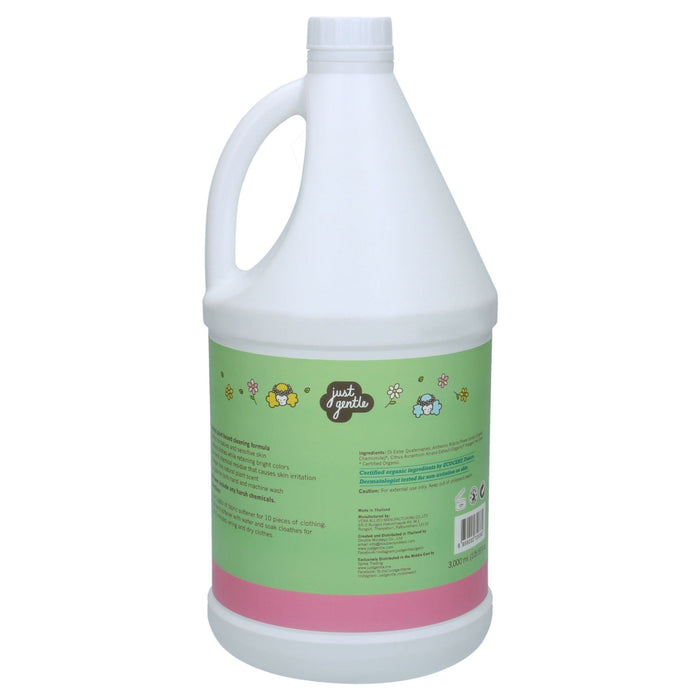 Just Gentle Organic Plant-Based Fabric Softener - 3L - Just Gentle