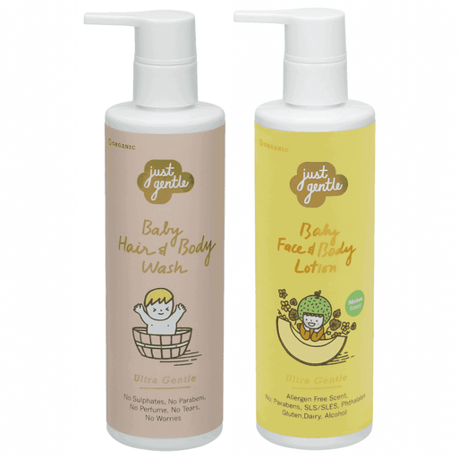 Just Gentle Organic PureCalm Baby Bliss Set - Just Gentle Middle East