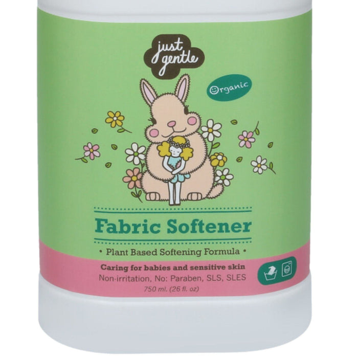 Just Gentle Plant-Based Natural Fabric Softener (750ml) - Eco-Friendly and Gentle Fabric Care - Just Gentle Middle East