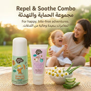 Just Gentle Repel & Soothe Combo - Natural Protection and After Bite Relief - Just Gentle