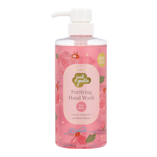 Just Gentle Rose Water Antibac Hand Wash - 500 ml - Just Gentle Middle East