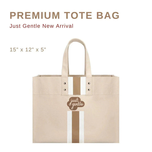 Premium (Canvas) Tote Bag - Just Gentle